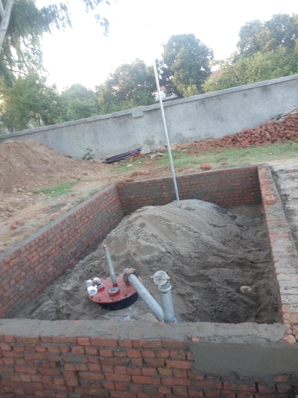 Underground Fuel Storage Tank